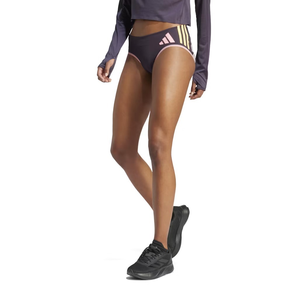 New Adidas Womens Promo Distance Running Brief Size Medium $100